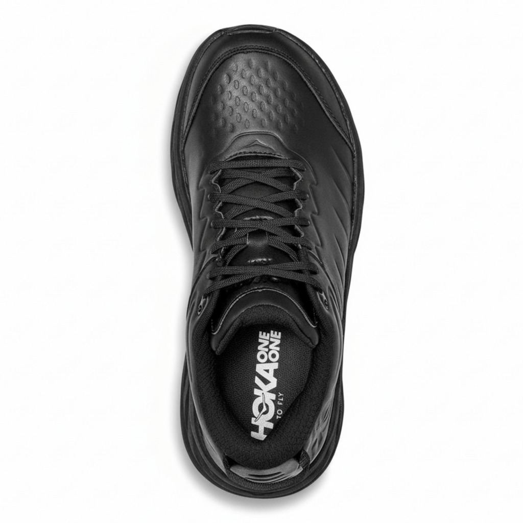 Hoka One One Women's Bondi SR Black Leather