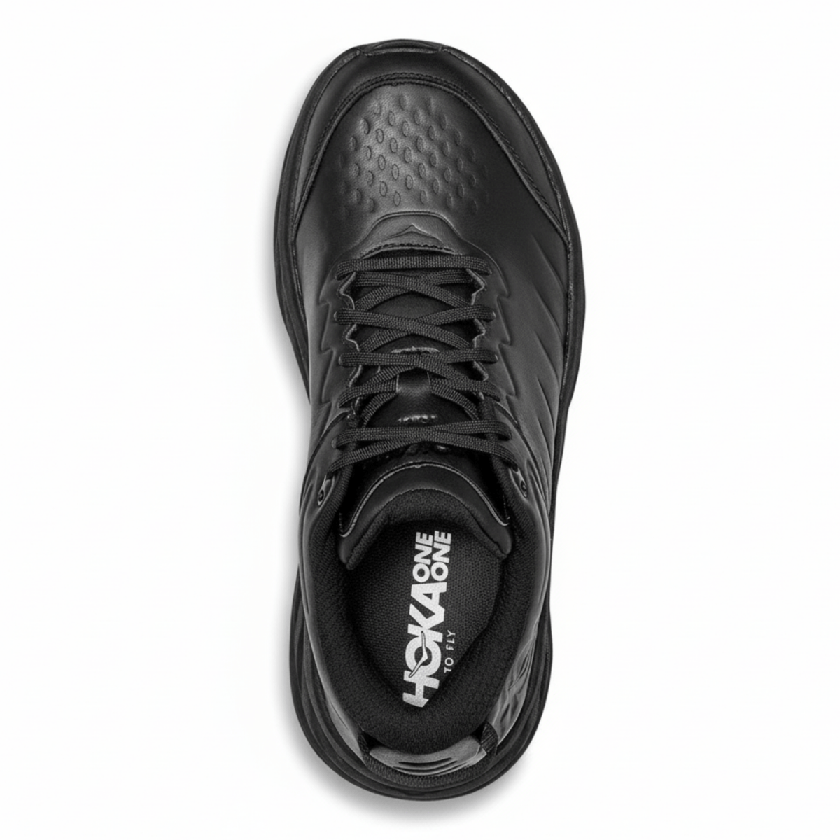 Hoka One One Women's Bondi SR Black Leather