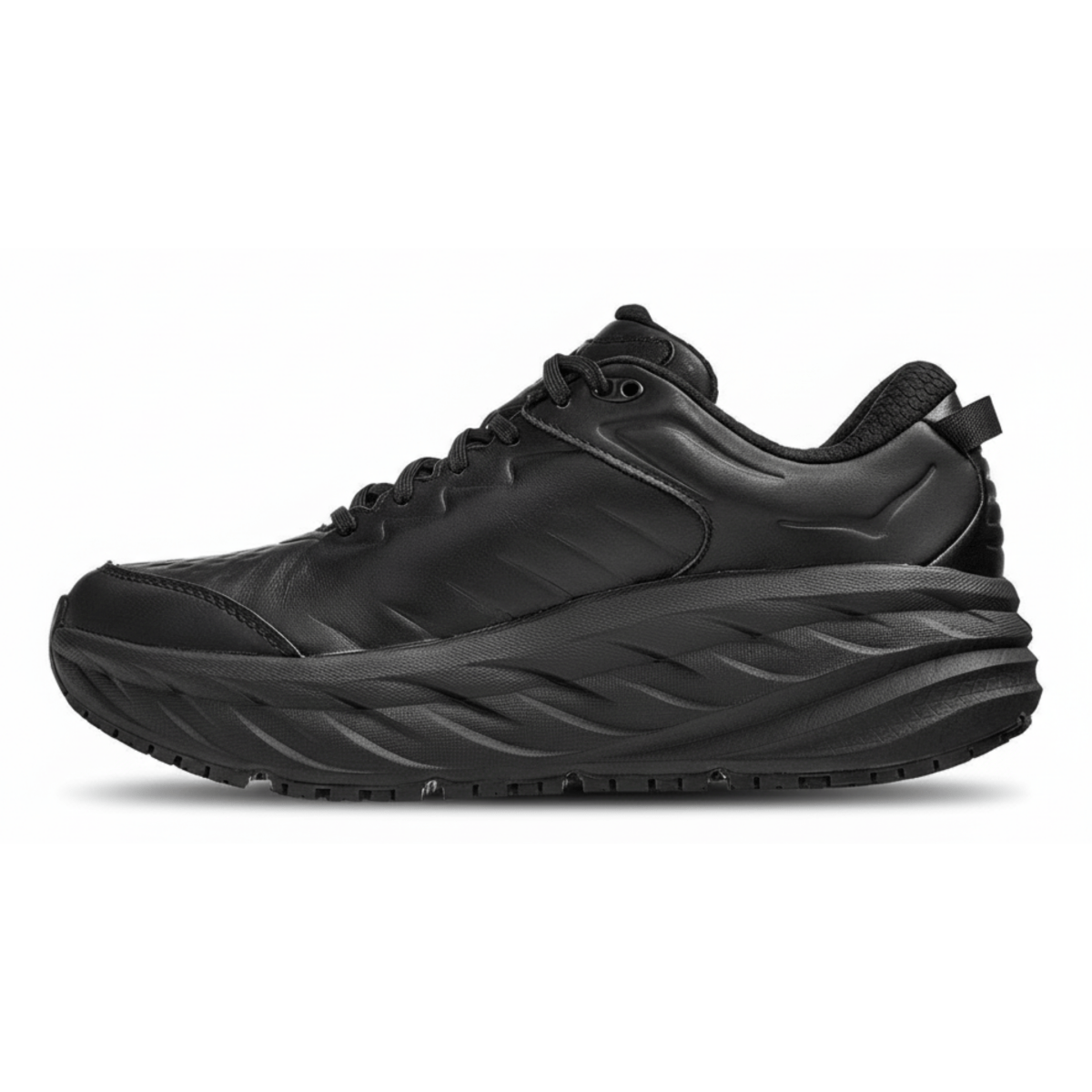Hoka One One Women's Bondi SR Black Leather