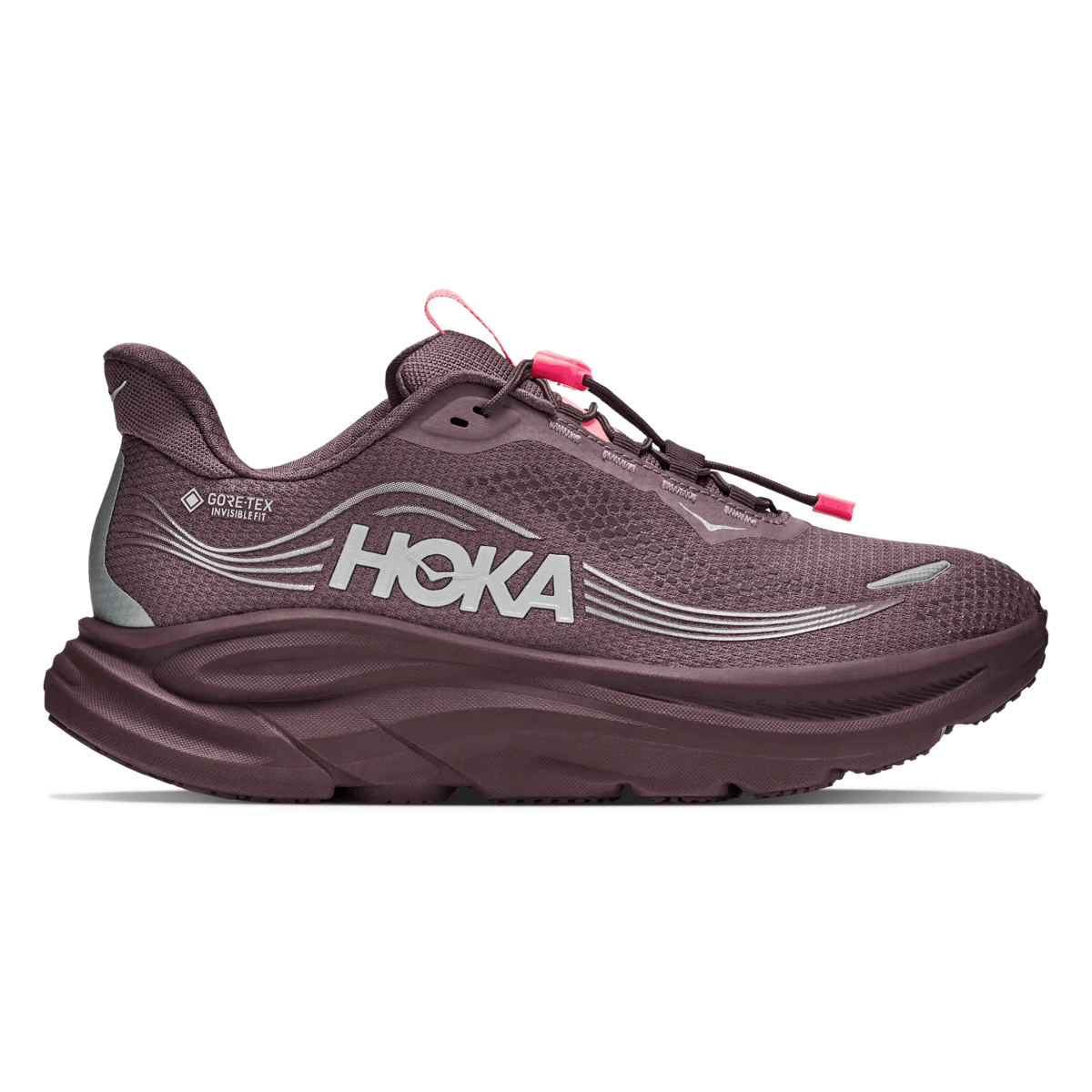 Hoka One One Women's Clifton 11 Gore-Tex Smoky Quartz/Deep Mauve