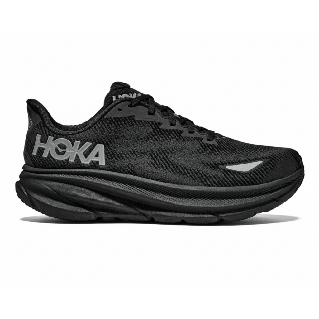 Hoka One One Women's Clifton 9 Black/Black Gore-Tex