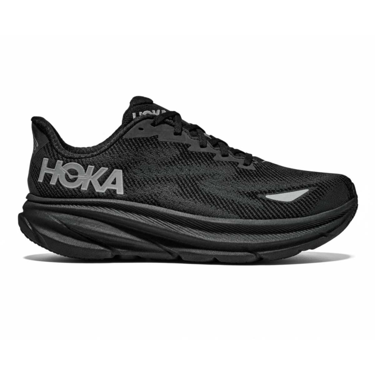 Hoka One One Women's Clifton 9 Black/Black Gore-Tex