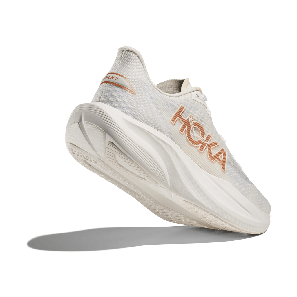 Hoka One One Women's Mach 7 Frost/Rose Gold