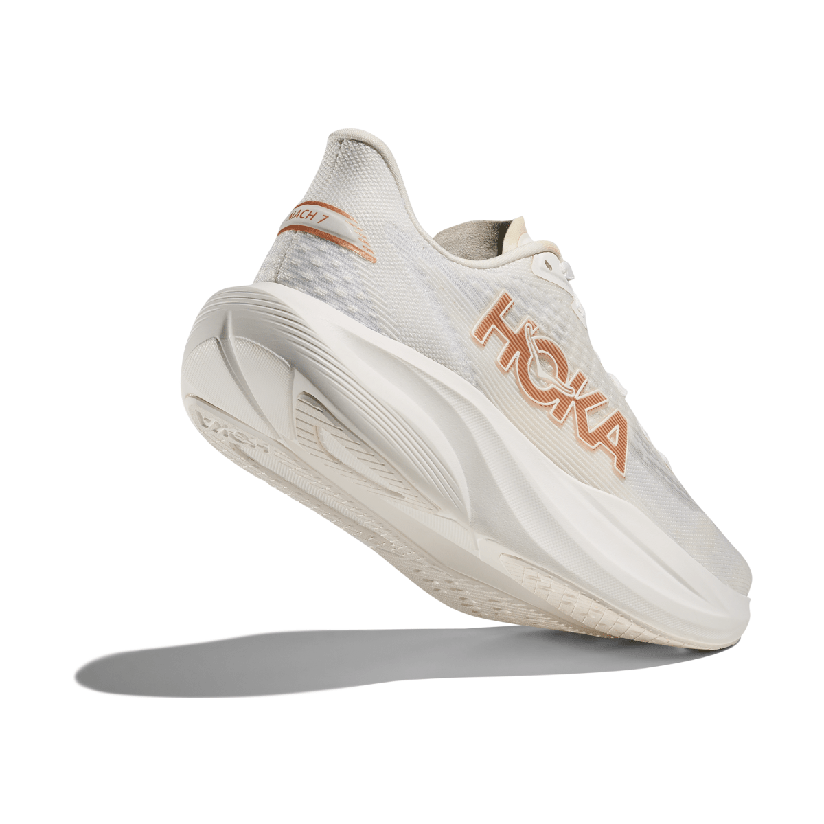 Hoka One One Women's Mach 7 Frost/Rose Gold