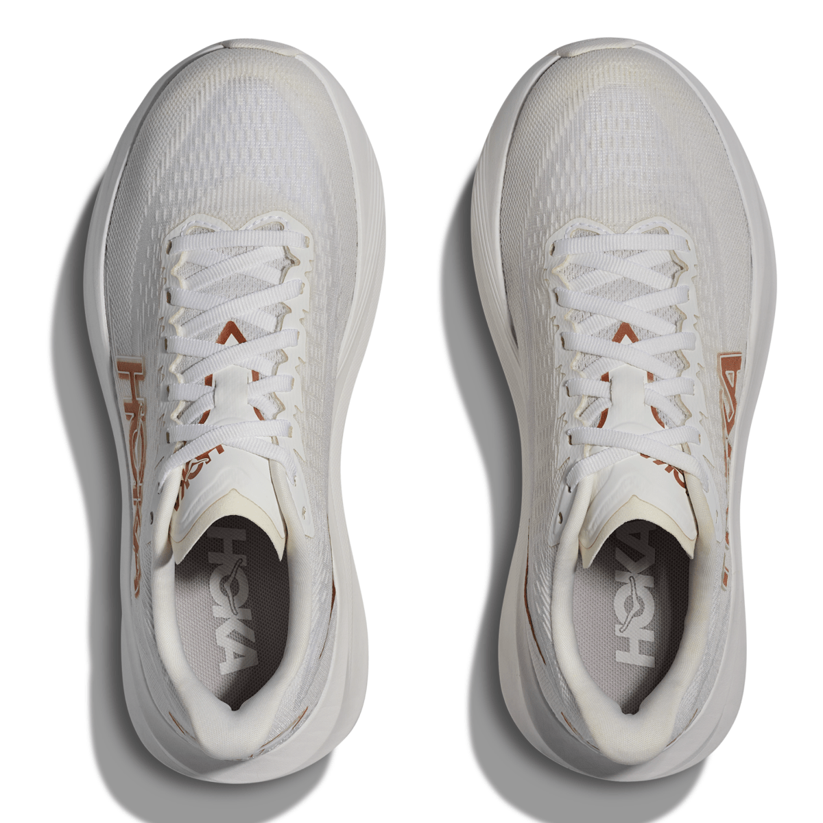 Hoka One One Women's Mach 7 Frost/Rose Gold