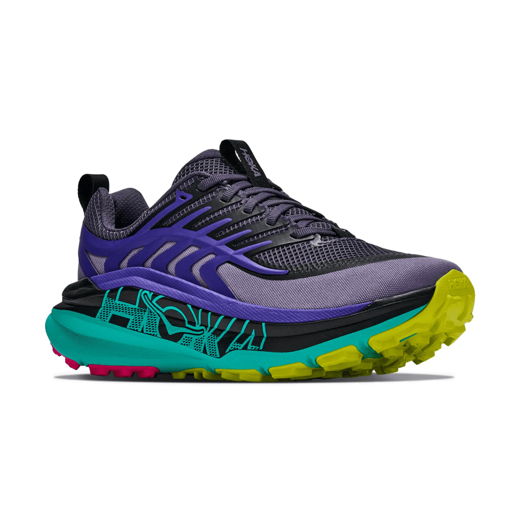 Hoka One One Women's Stinson 8 Purple Squid Ink/Electric Aqua