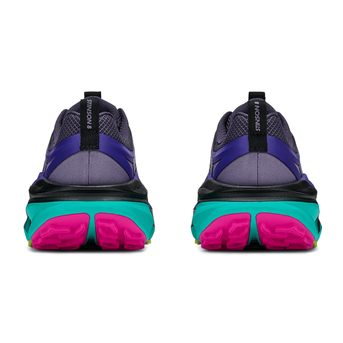 Hoka One One Women's Stinson 8 Purple Squid Ink/Electric Aqua