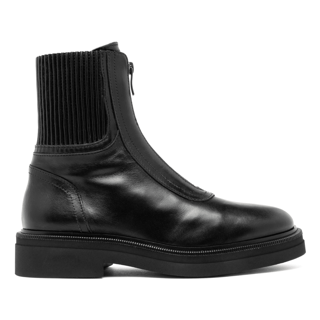 Homers Women's Siena Foulard Black Leather