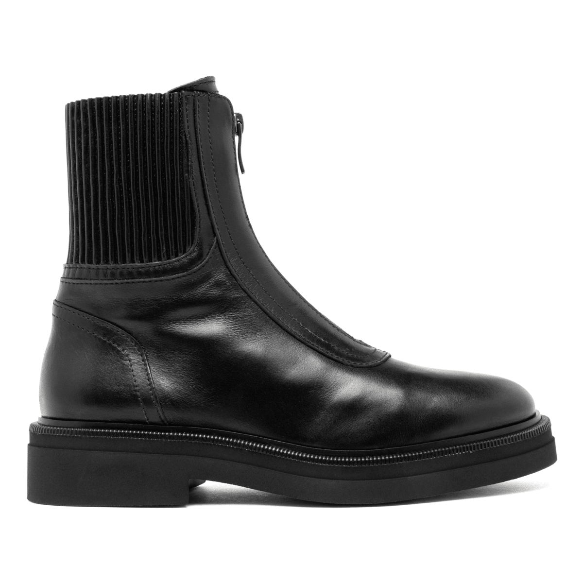 Homers Women's Siena Foulard Black Leather