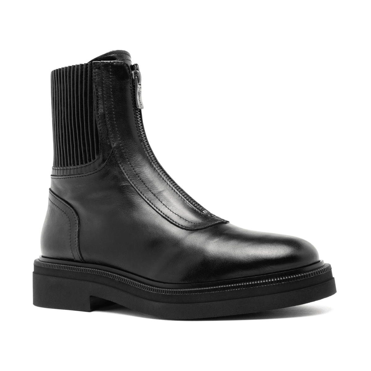Homers Women's Siena Foulard Black Leather