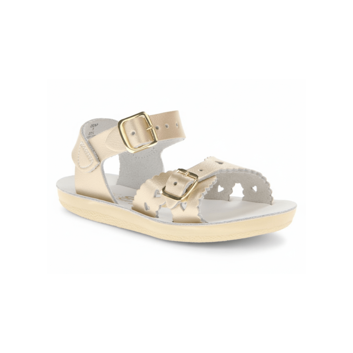 Hoy Shoe Co. Girls Salt Water Sun-San Sweetheart Gold