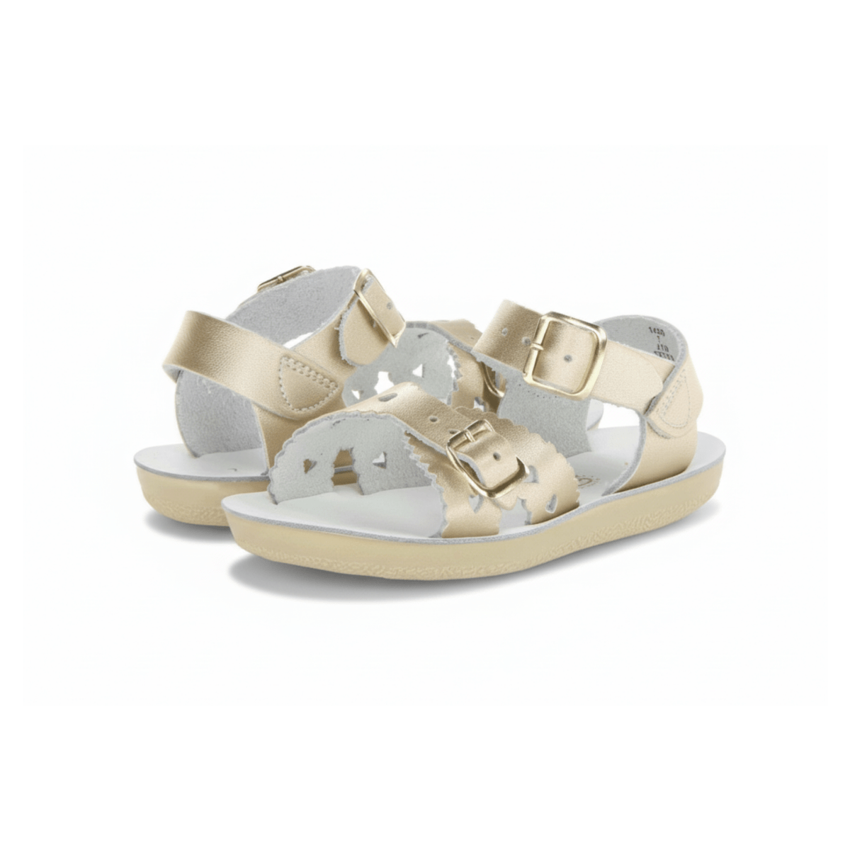 Hoy Shoe Co. Toddlers Salt Water Sun-San Sweetheart Gold