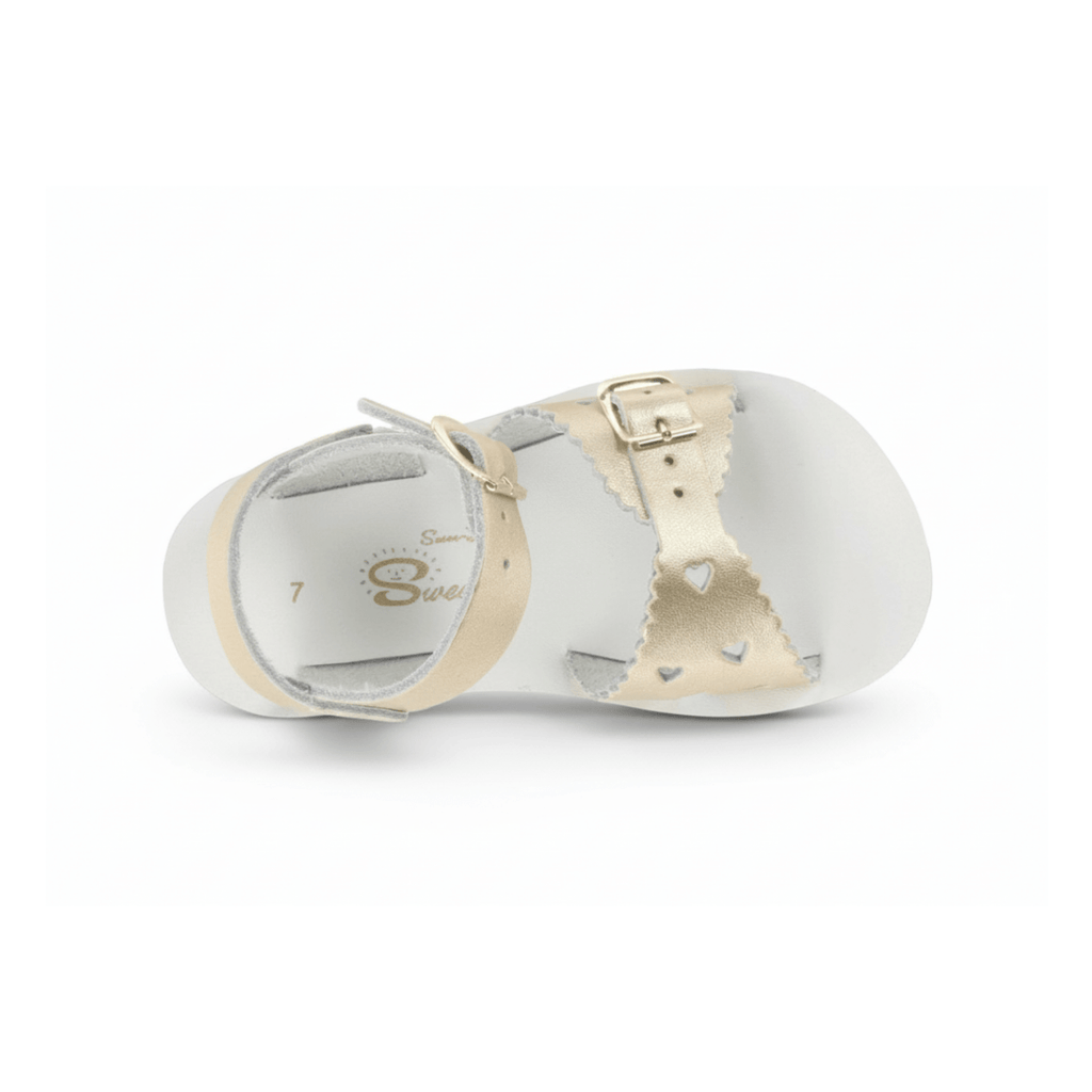 Hoy Shoe Co. Toddlers Salt Water Sun-San Sweetheart Gold