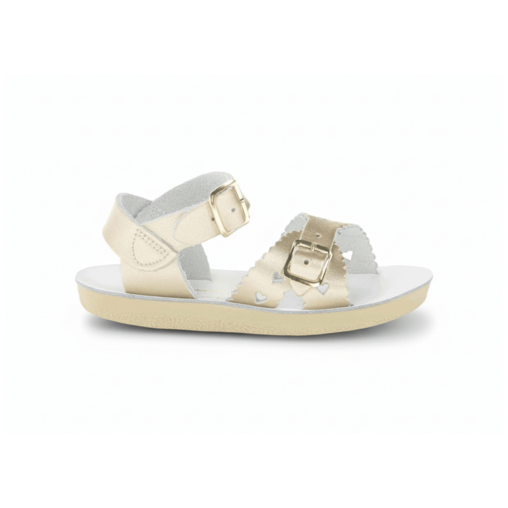 Hoy Shoe Co. Toddlers Salt Water Sun-San Sweetheart Gold