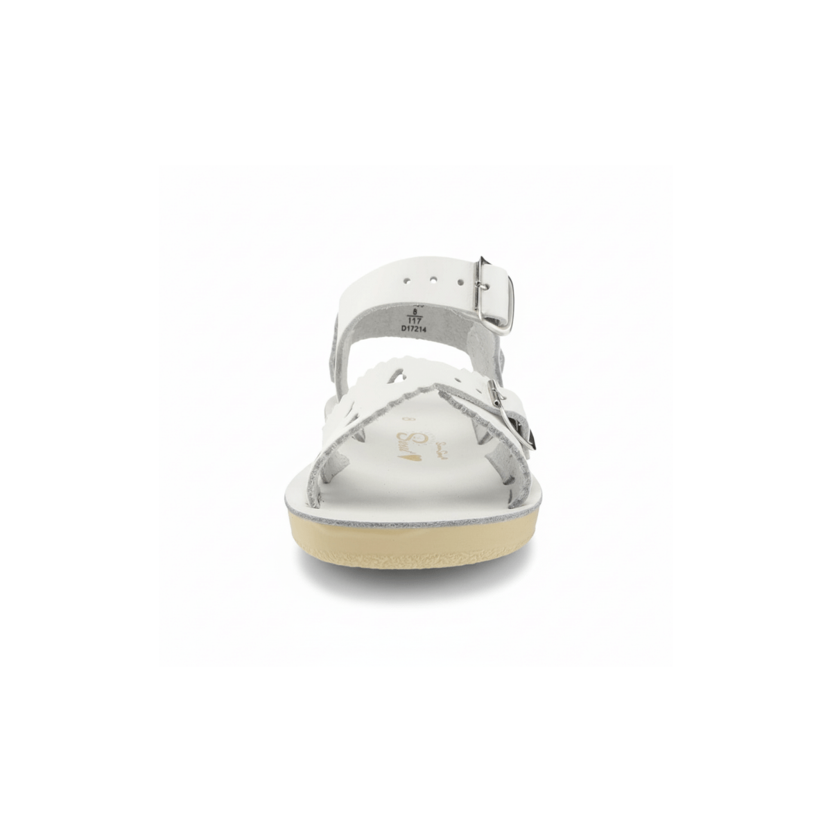 Hoy Shoe Co. Toddlers Salt Water Sun-San Sweetheart White