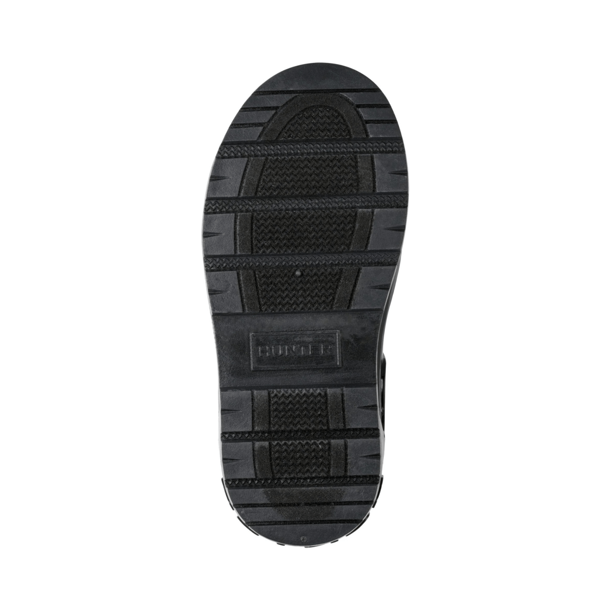 Hunter Kids Grace Black Patent Waterproof