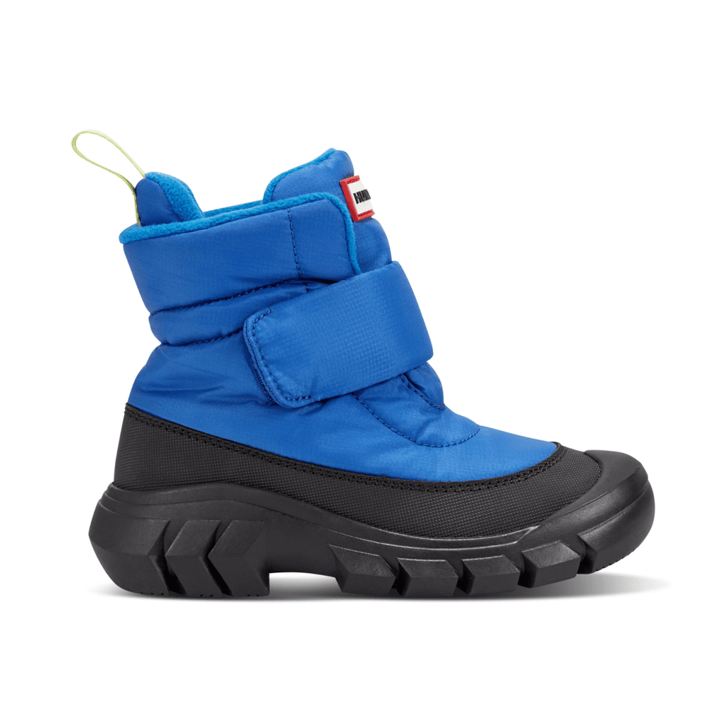 Hunter Kids Igloo Lug Sole Insulated Snow Boots Blue Waterproof