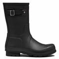 Hunter Men's Original Short Rain Boots Black