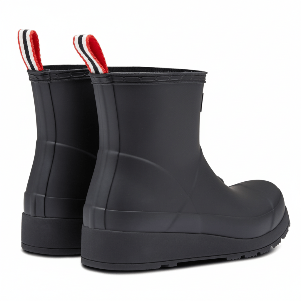 Hunter Women's Original Play Short Rain Boots Black