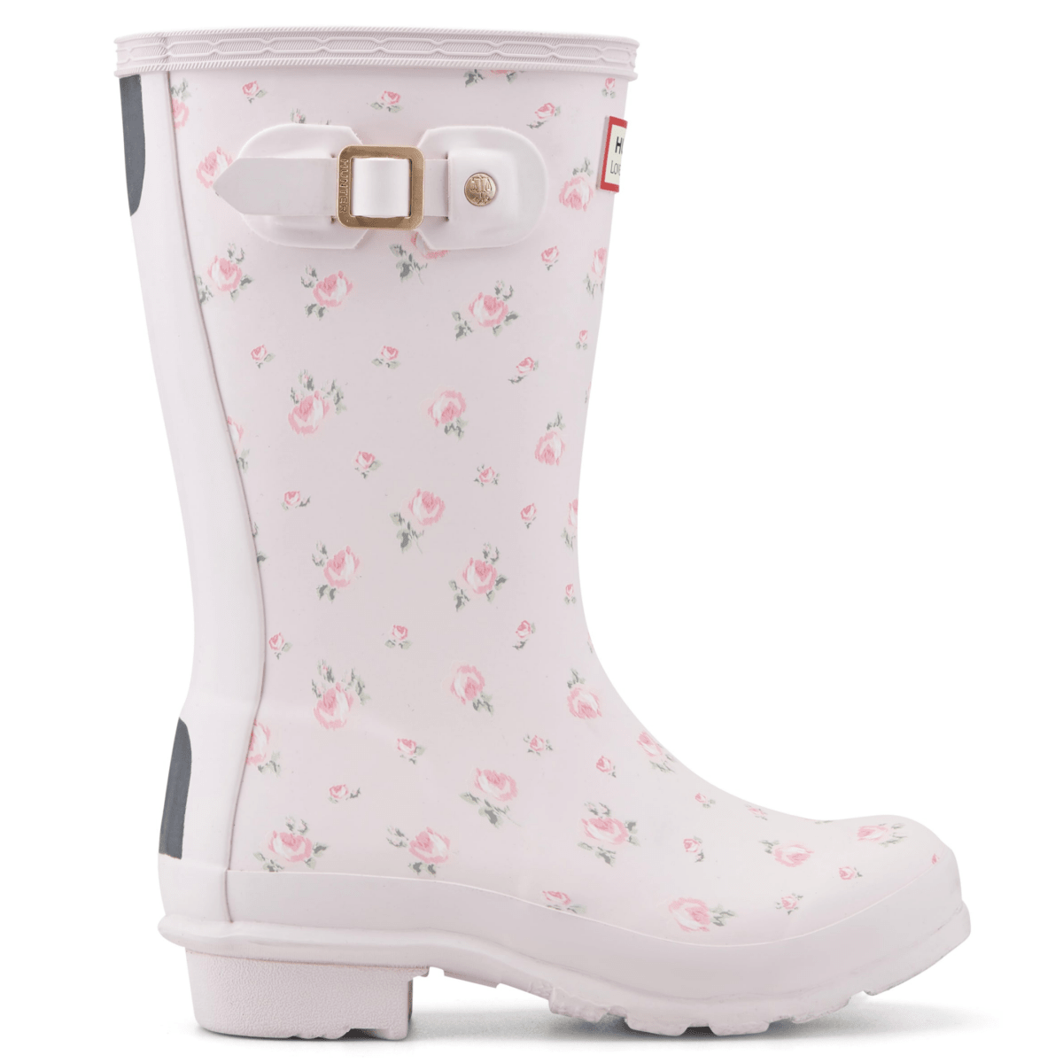 Hunter x LoveShackFancy Girls Original Short Rain Boot Blooming Heirloom Ditsy