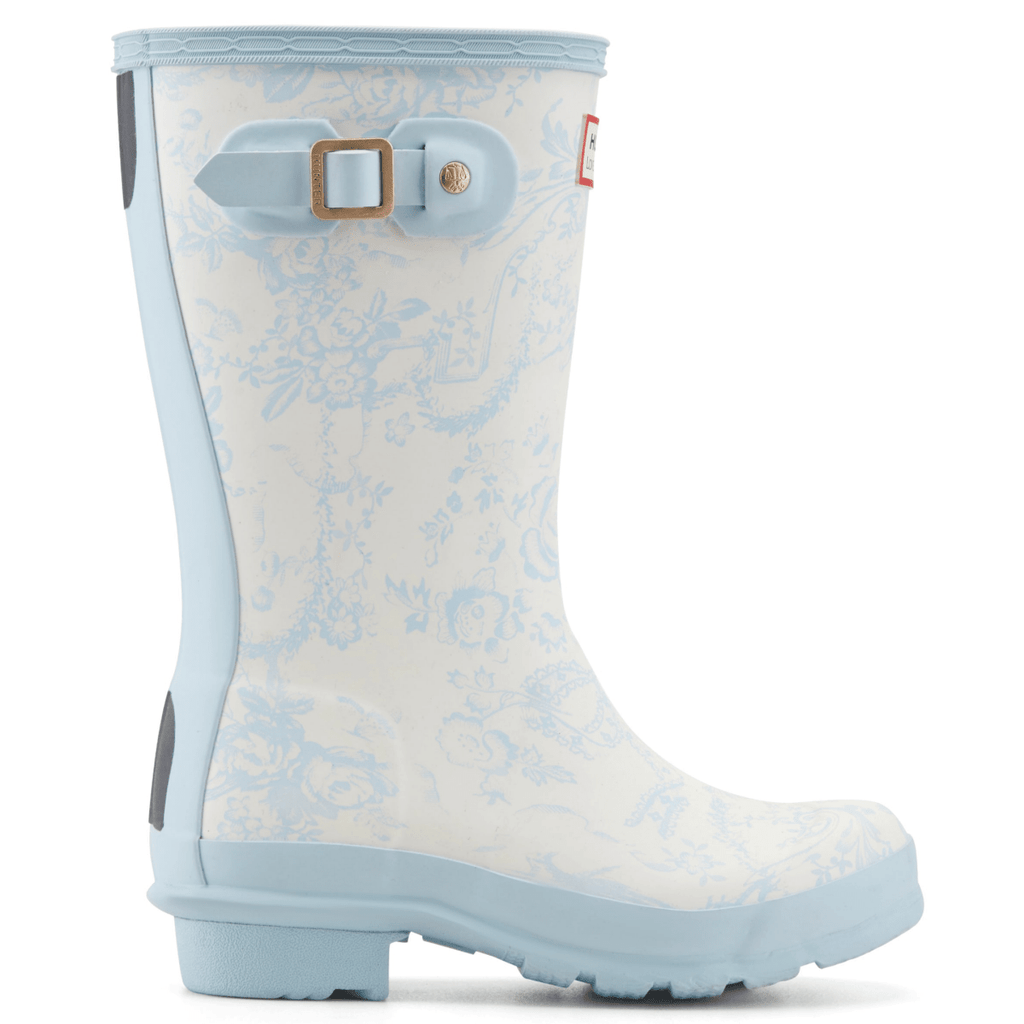 Hunter x LoveShackFancy Girls Original Short Rain Boot Toscana Toile