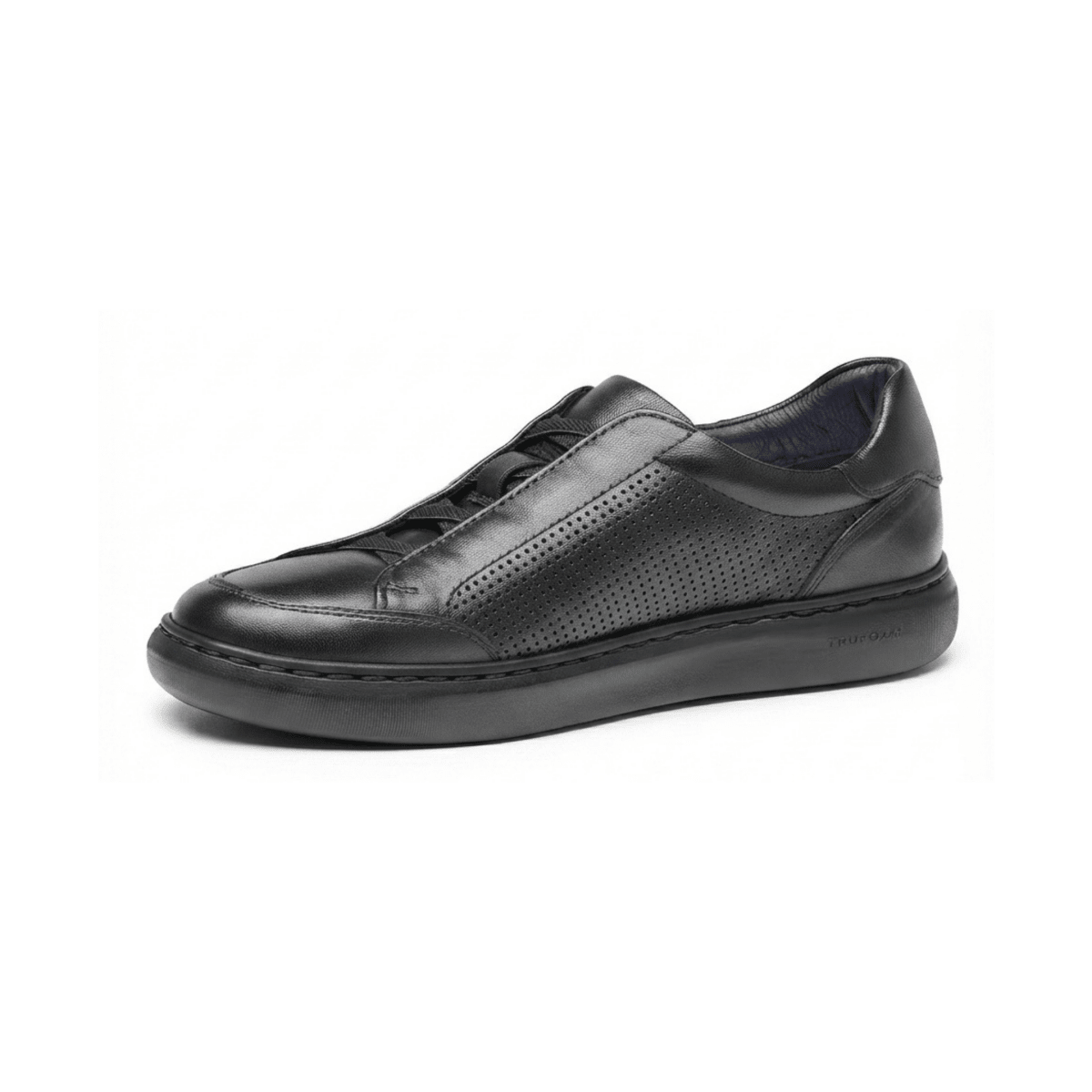 Johnston & Murphy Boys Anders Black Leather