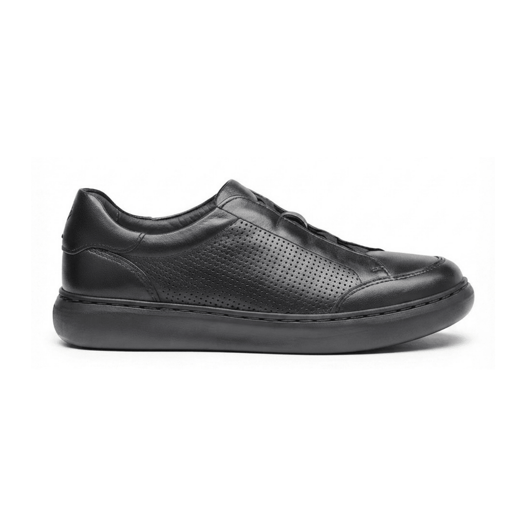Johnston & Murphy Boys Anders Black Leather