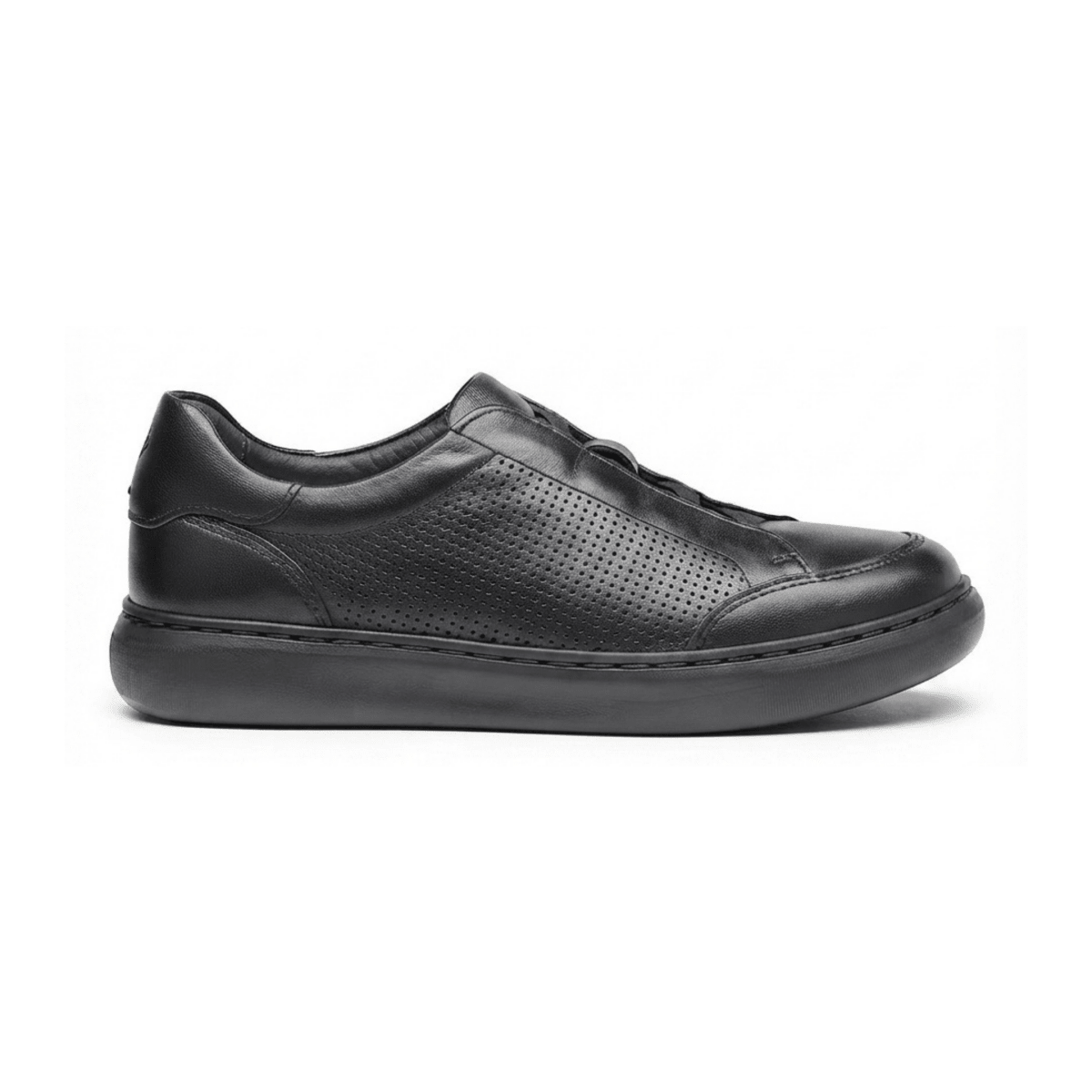Johnston & Murphy Boys Anders Black Leather