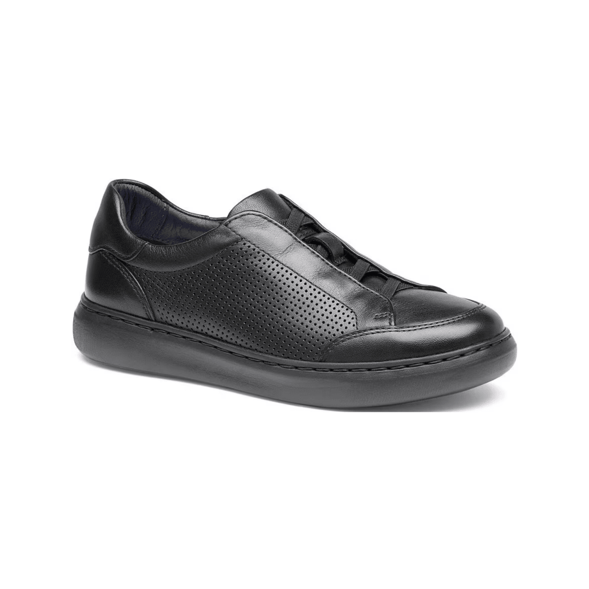 Johnston & Murphy Boys Anders Black Leather