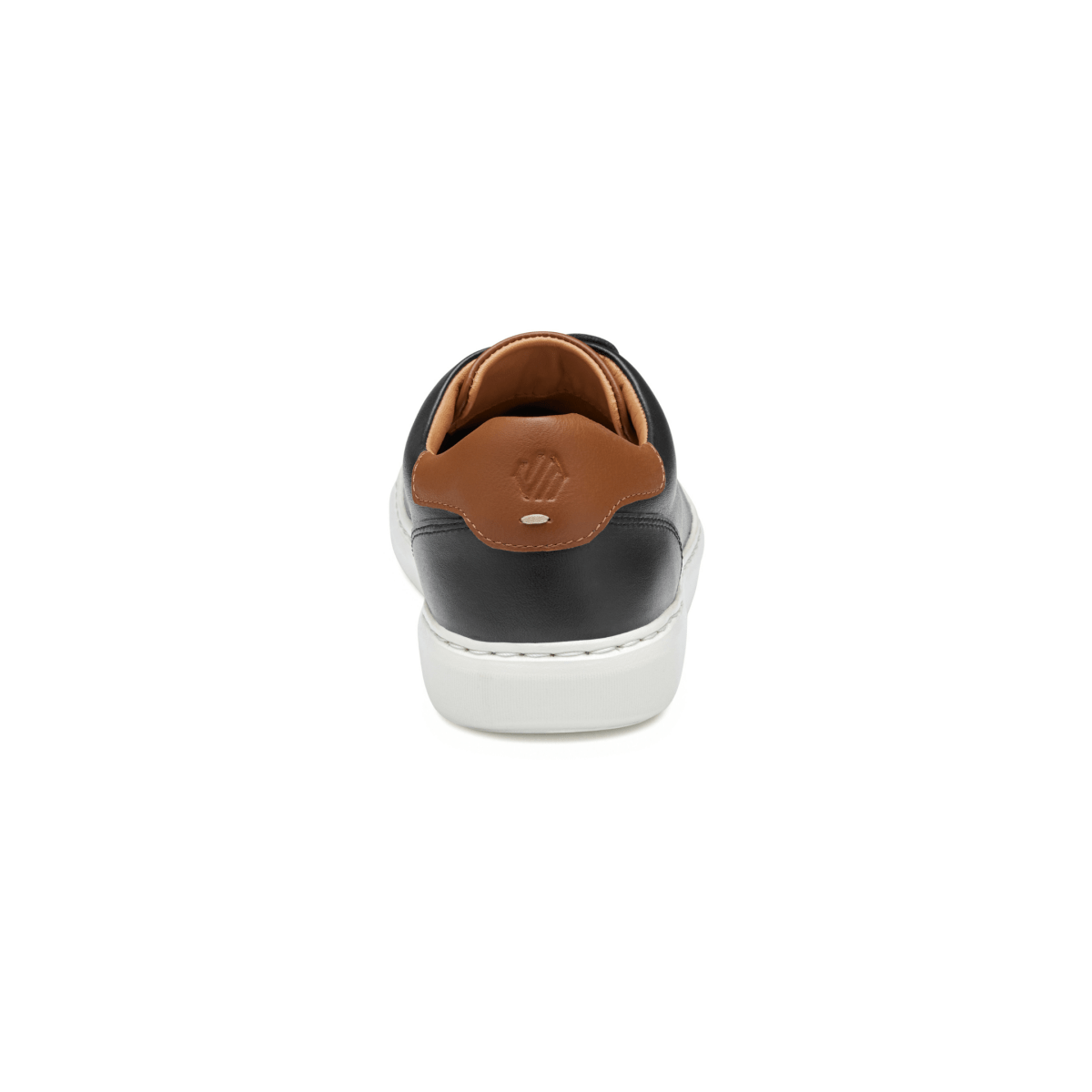 Johnston & Murphy Boys Anders Lace-to-Toe Black/Tan Leather