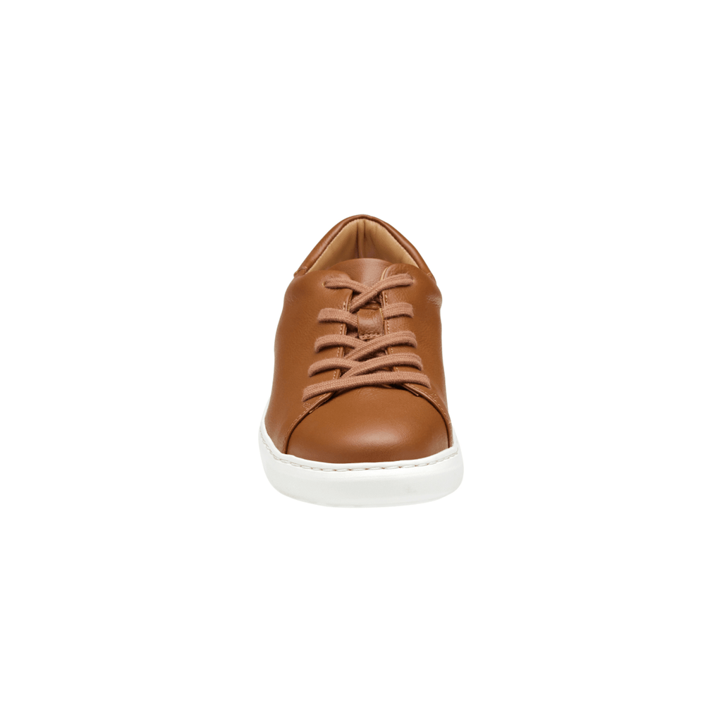 Johnston & Murphy Boys Anders Lace-to-Toe Tan Leather
