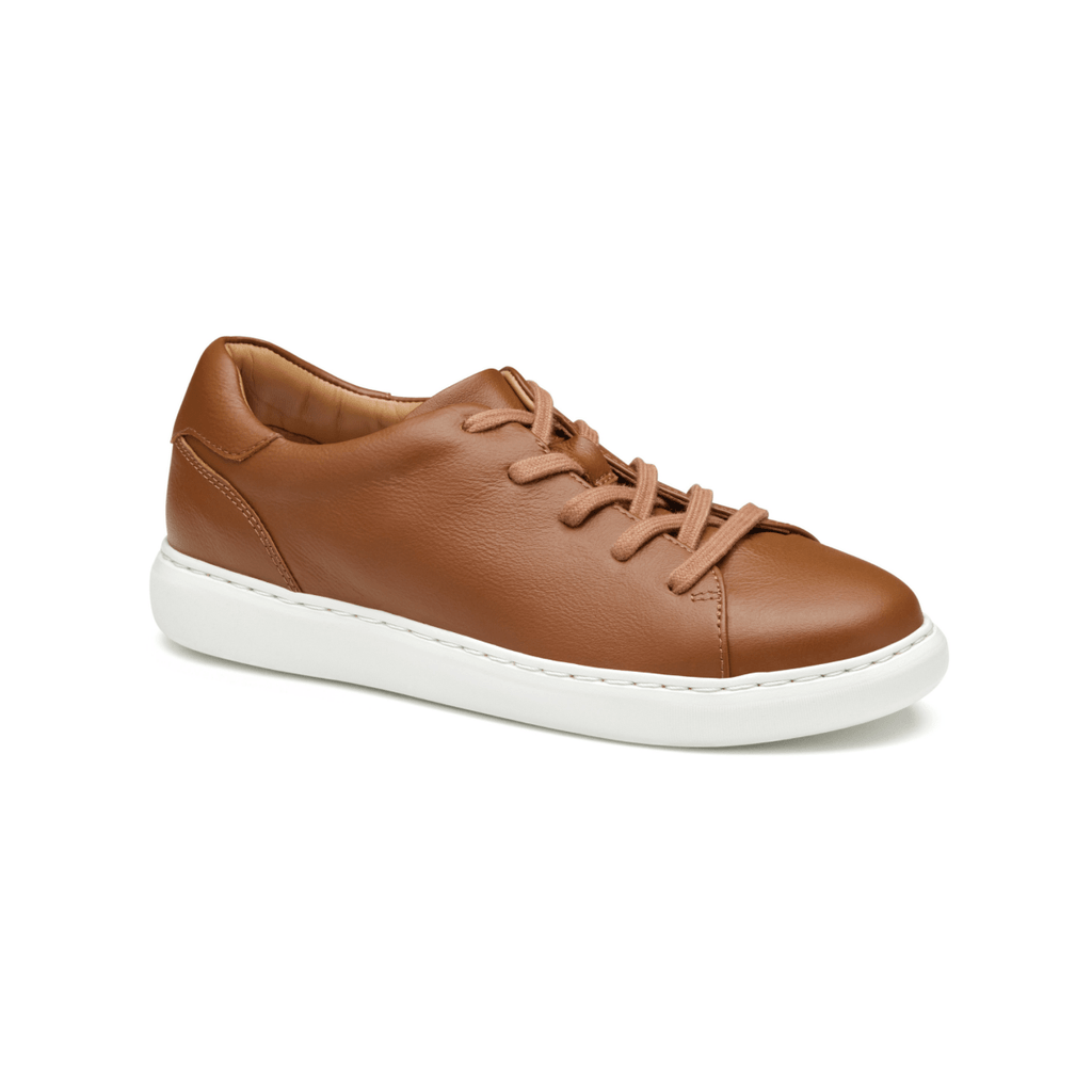 Johnston & Murphy Boys Anders Lace-to-Toe Tan Leather