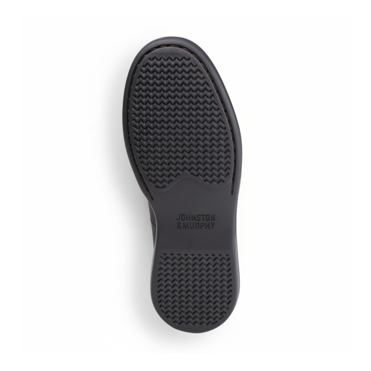Johnston & Murphy Boys (Grade School) Locklin Venetian Black Leather