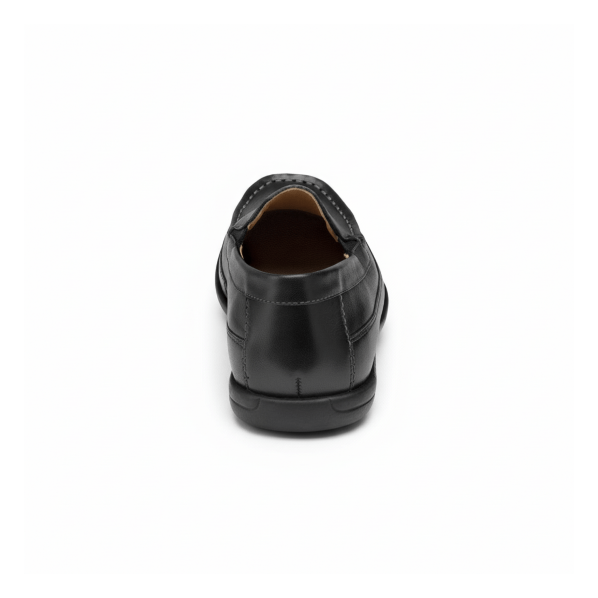 Johnston & Murphy Boys (Grade School) Locklin Venetian Black Leather