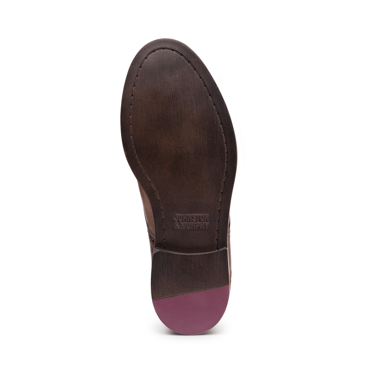 Johnston & Murphy Boys Upton Conard Cap Toe Tan Leather