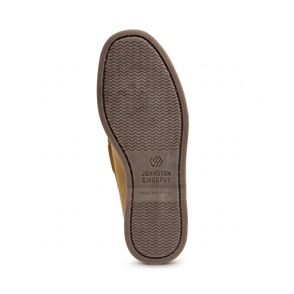 Johnston & Murphy Boys Zeke Boat Shoe Tan Leather