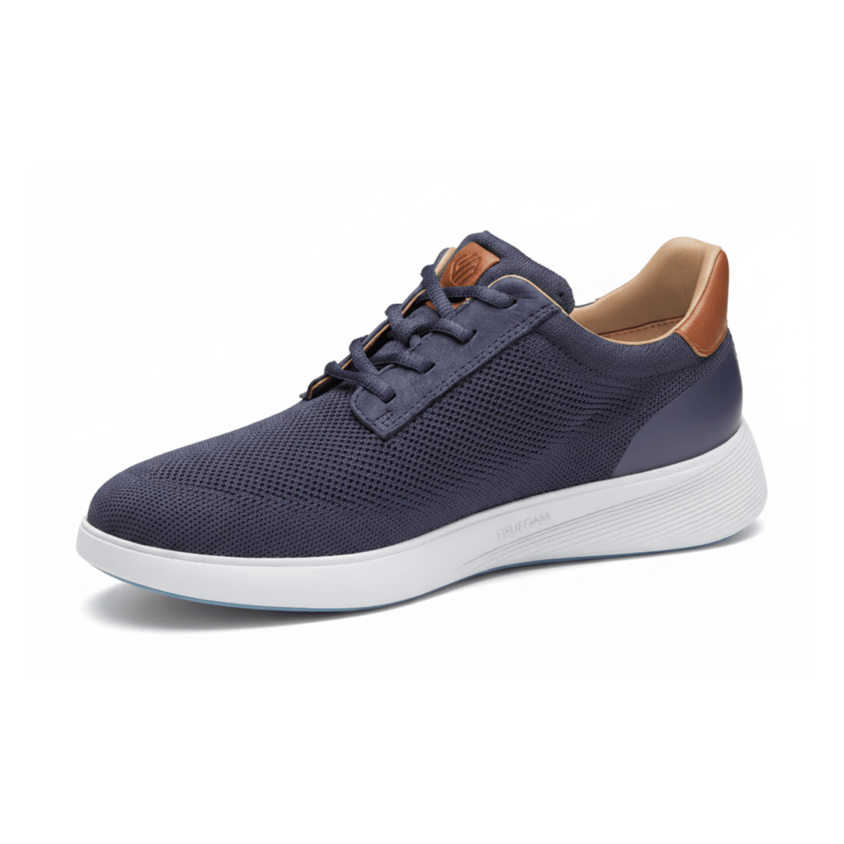 Johnston & Murphy Men's Ackerson Knit Plain Toe Navy