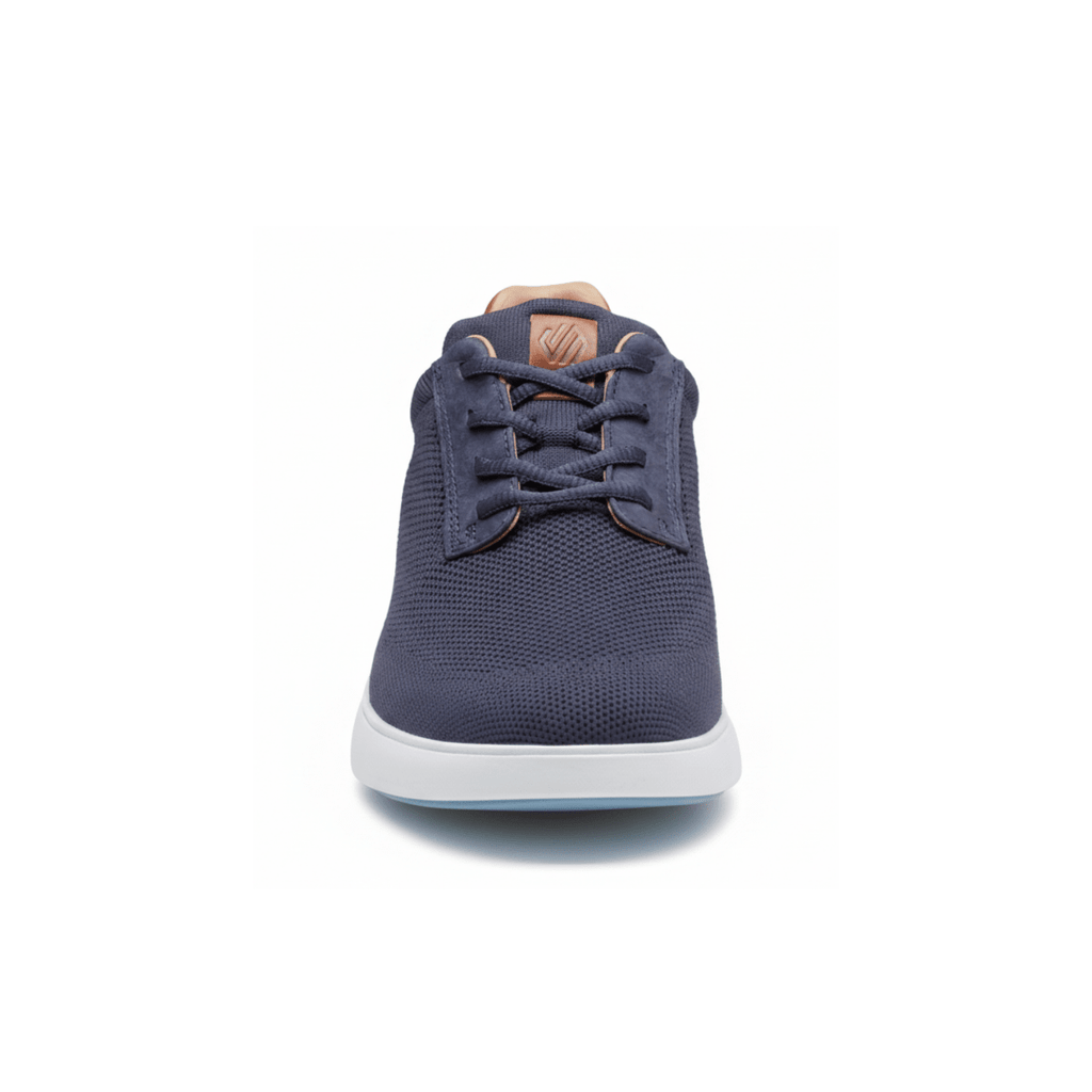 Johnston & Murphy Men's Ackerson Knit Plain Toe Navy