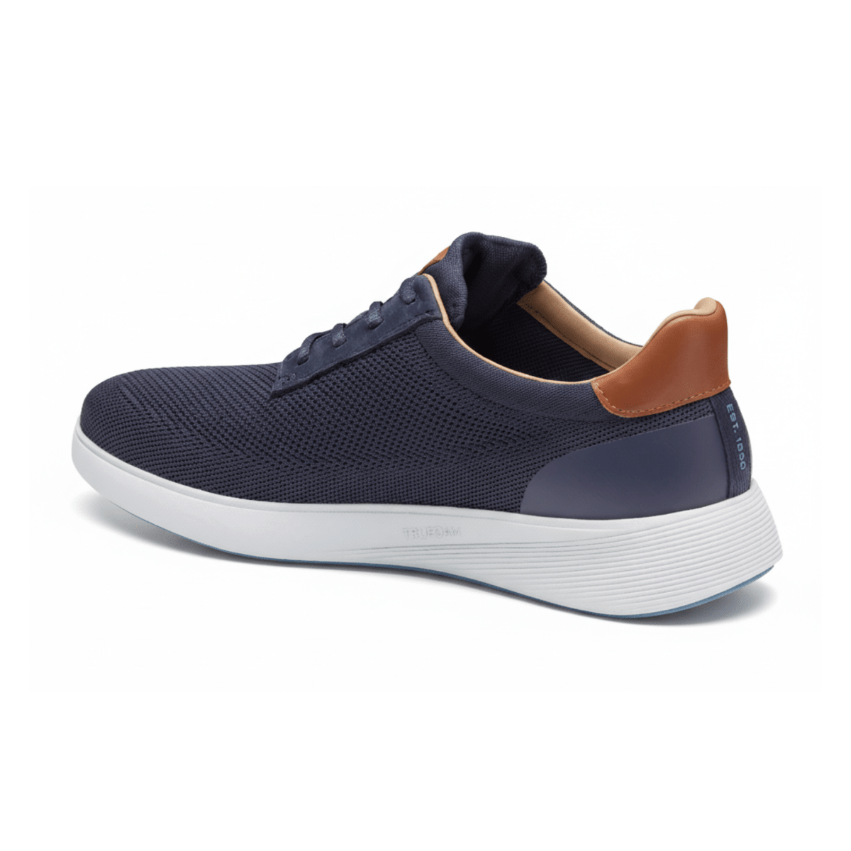 Johnston & Murphy Men's Ackerson Knit Plain Toe Navy