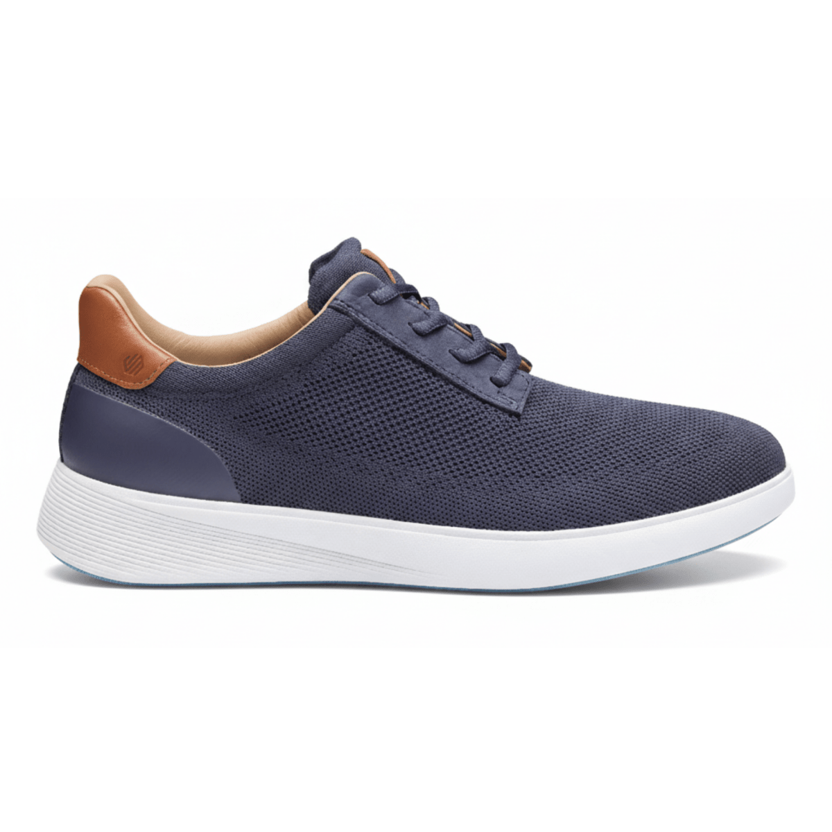 Johnston & Murphy Men's Ackerson Knit Plain Toe Navy