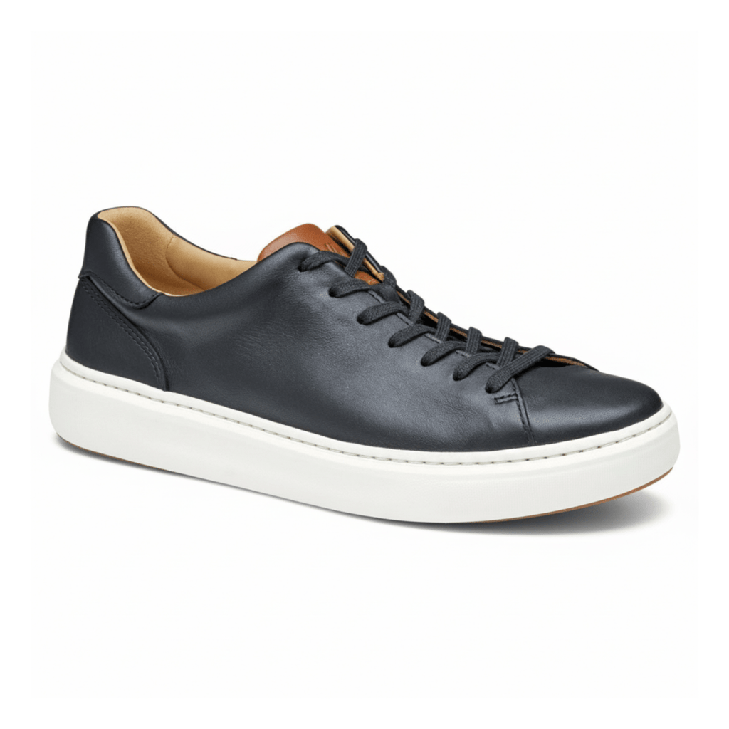 Johnston & Murphy Men's Anders Lace-to-Toe Black Leather