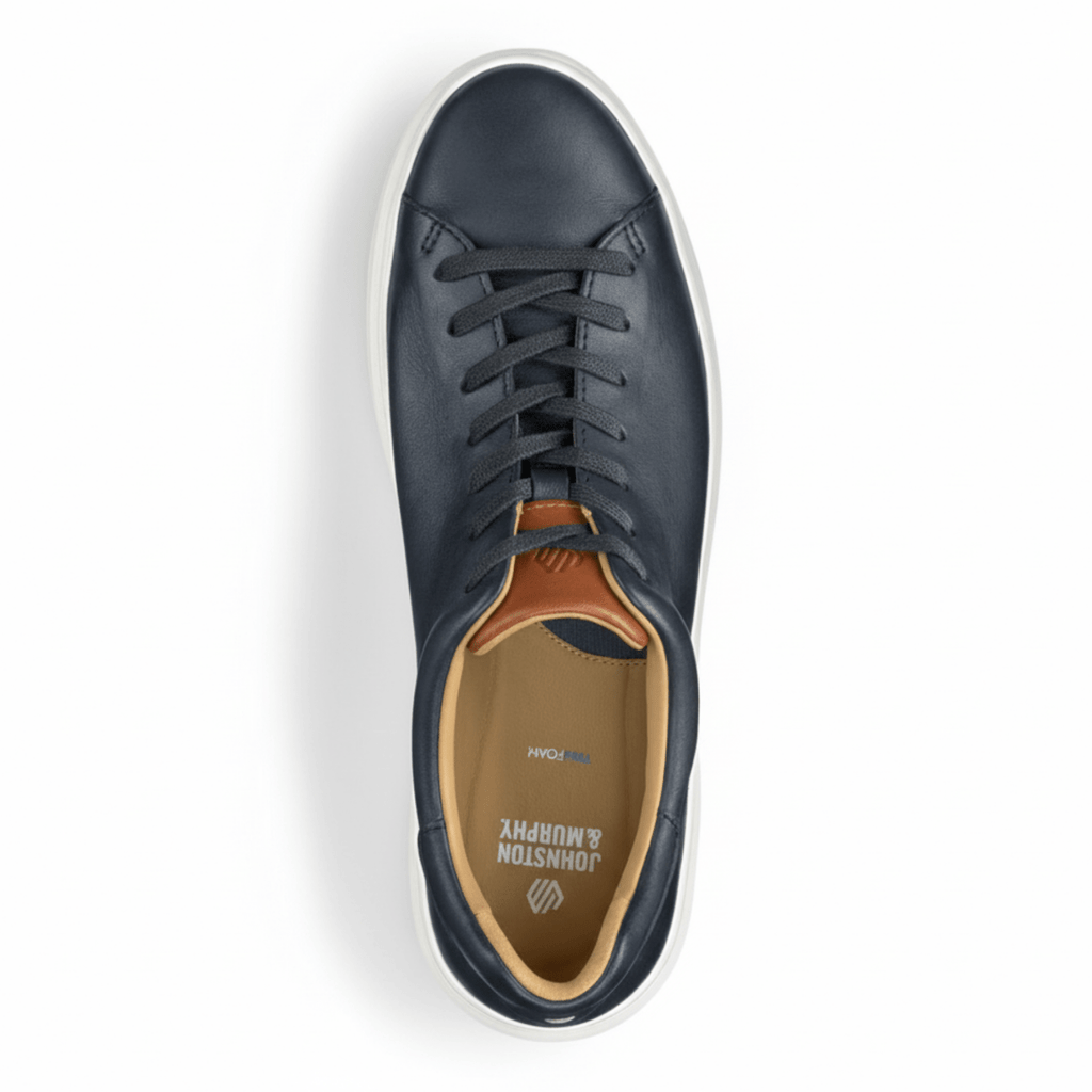Johnston & Murphy Men's Anders Lace-to-Toe Black Leather