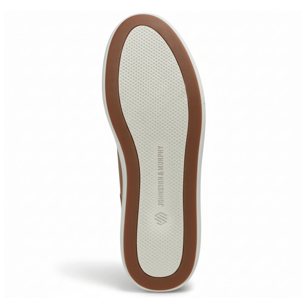 Johnston & Murphy Men's Anders Lace-to-Toe Tan Leather