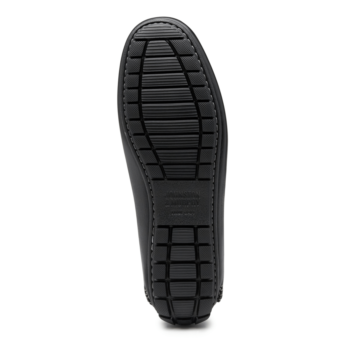 Johnston & Murphy Men's Cort Moc Venetian Black Full Grain Leather