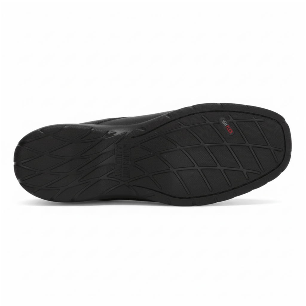 Johnston & Murphy Men's Crawfoord Venitian Black Leather