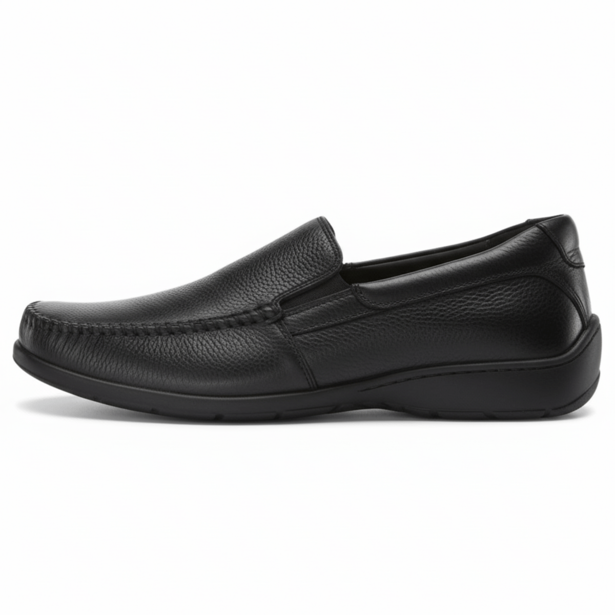 Johnston & Murphy Men's Crawfoord Venitian Black Leather