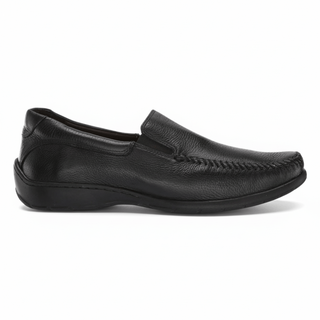 Johnston & Murphy Men's Crawfoord Venitian Black Leather