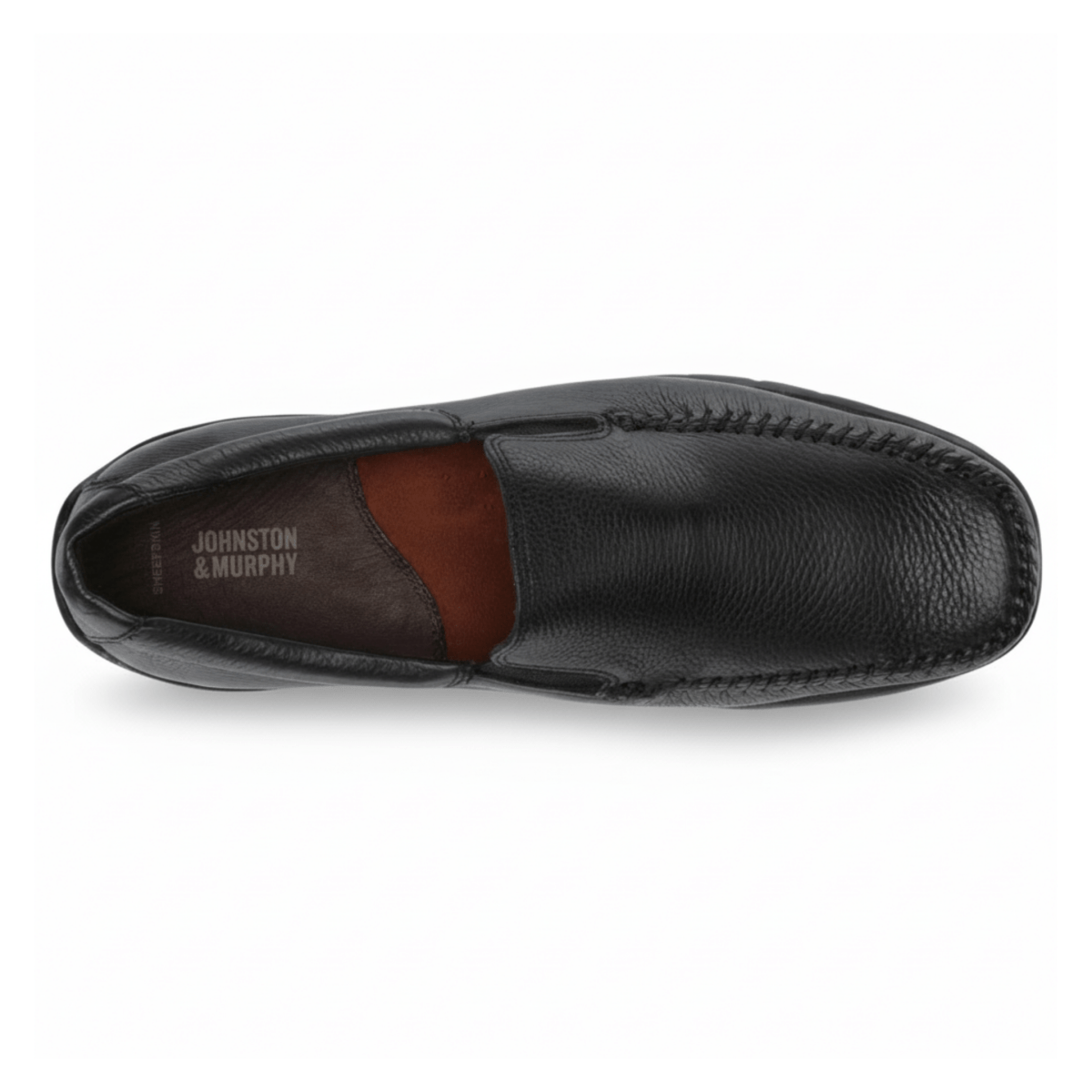 Johnston & Murphy Men's Crawfoord Venitian Black Leather