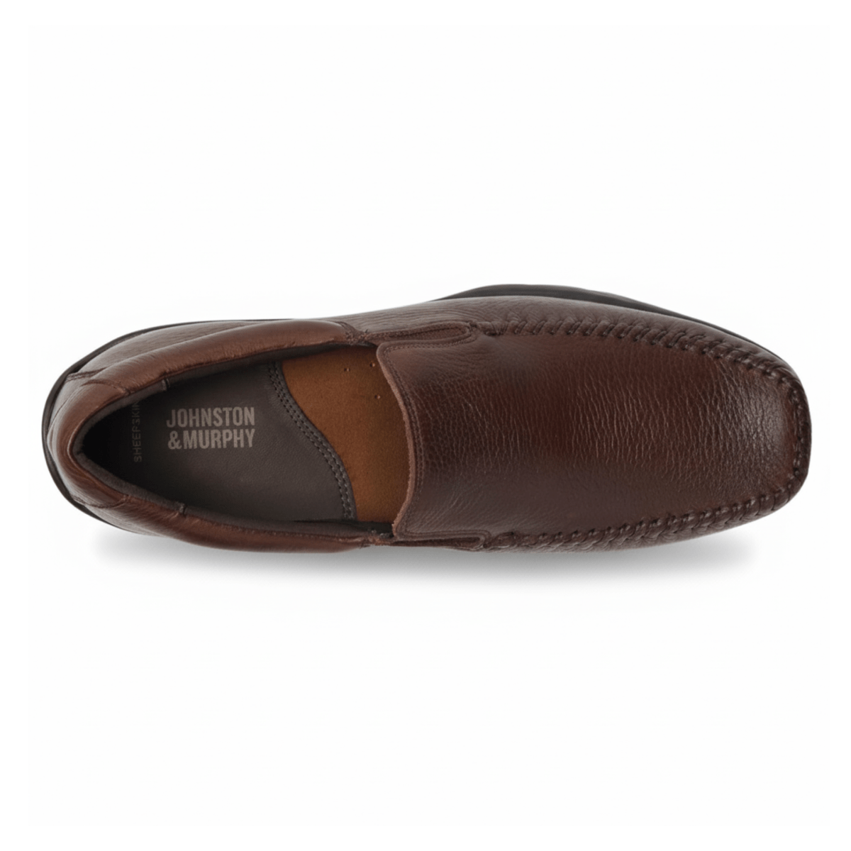 Johnston & Murphy Men's Crawfoord Venitian Mahogany Leather