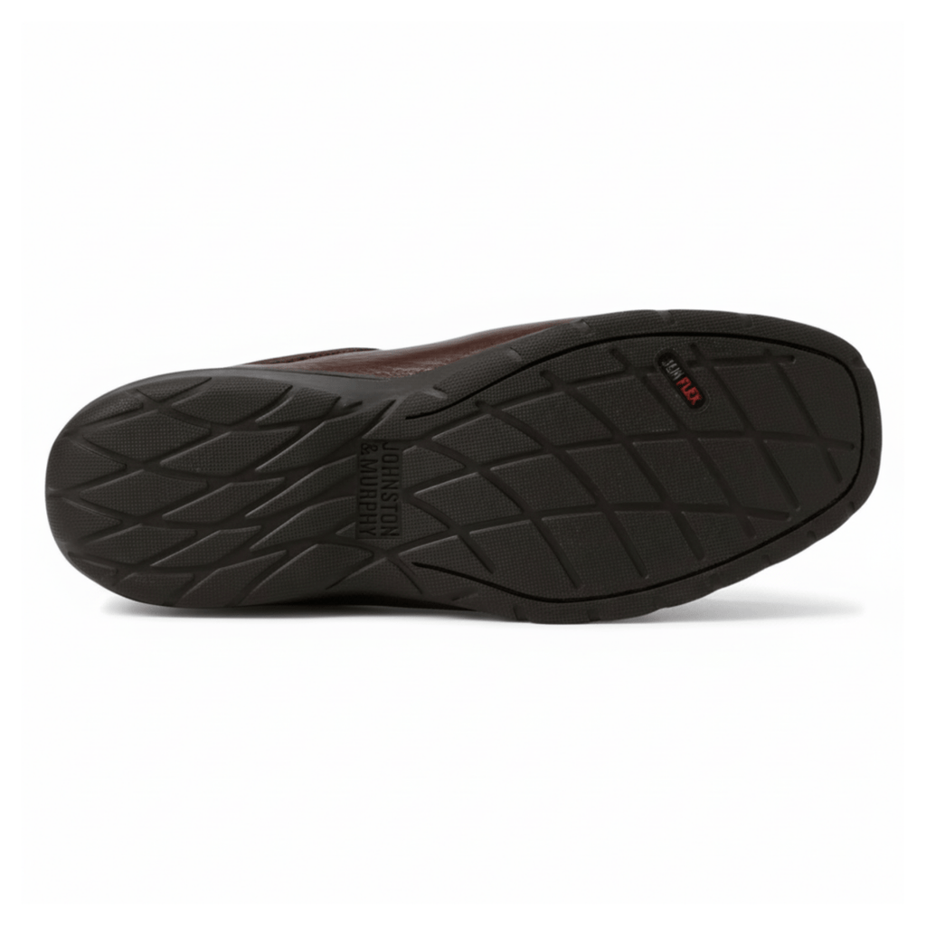 Johnston & Murphy Men's Crawfoord Venitian Mahogany Leather
